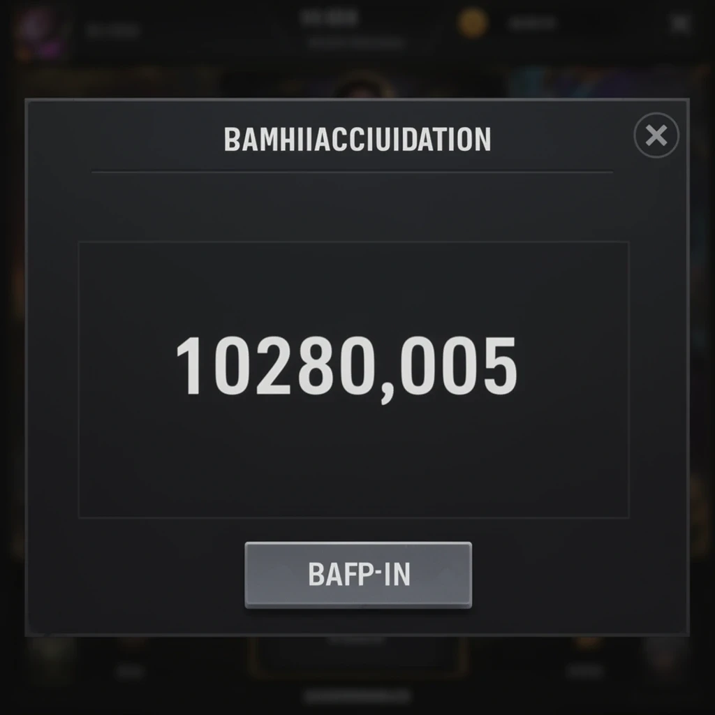Points accumulation screen